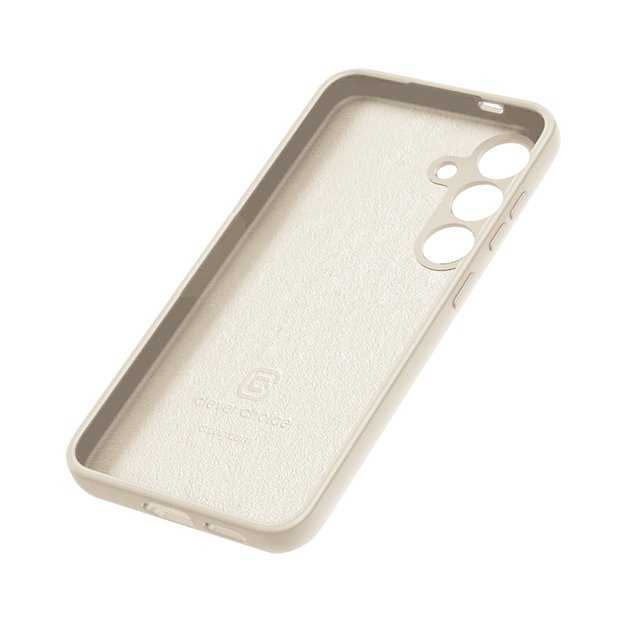 Crong Color Cover – dėklas, skirtas Samsung Galaxy S24+ (smėlio spalvos)