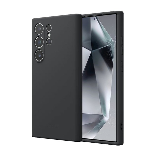 Crong Color Cover – dėklas Samsung Galaxy S24 Ultra (juodas) 2
