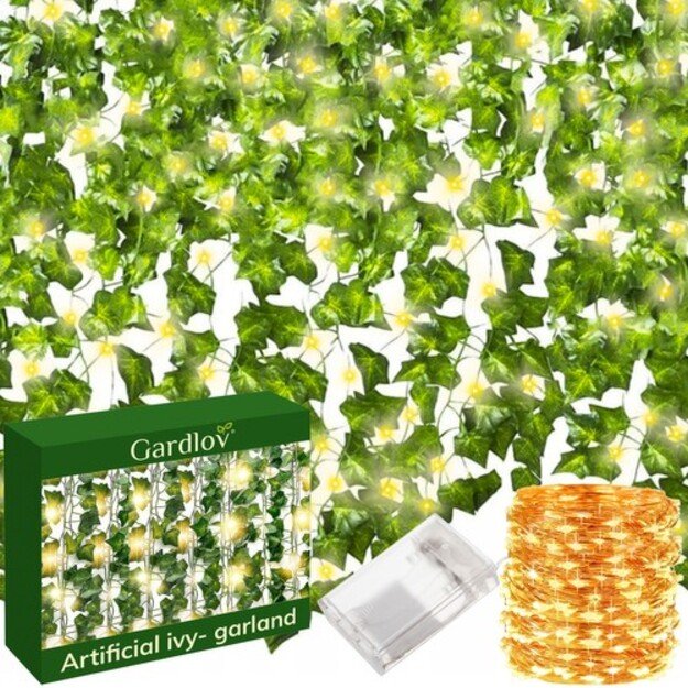 Dirbtinė gebenė + LED Gardlov 24538