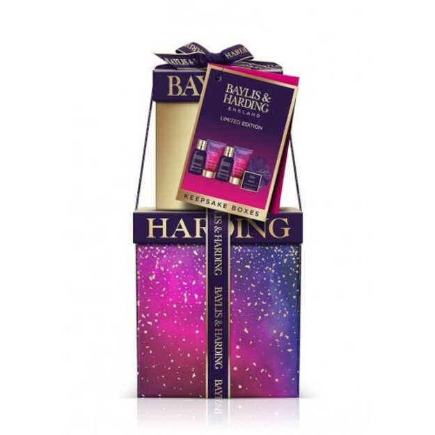 Baylis & Harding Midnight Fig & Pomegranate Šventiškas kūno priežiūros priemonių rinkinys