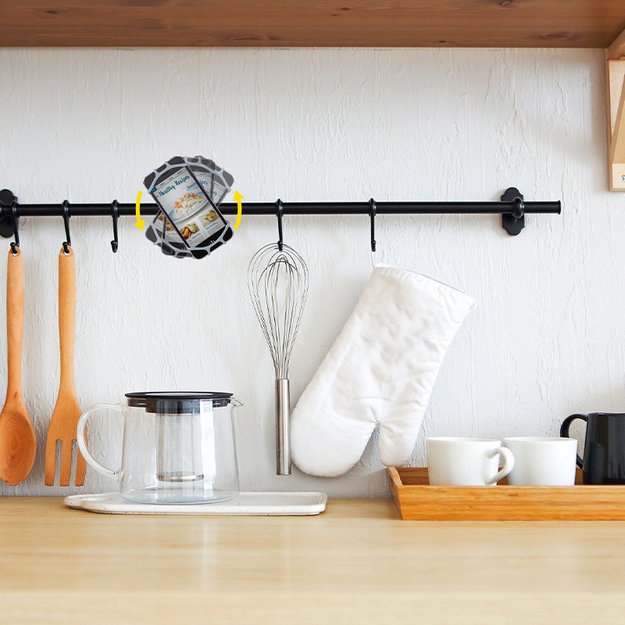 Dunlop - Dviračio laikiklis telefonui 10-15 cm pasukamas (juodas) 28