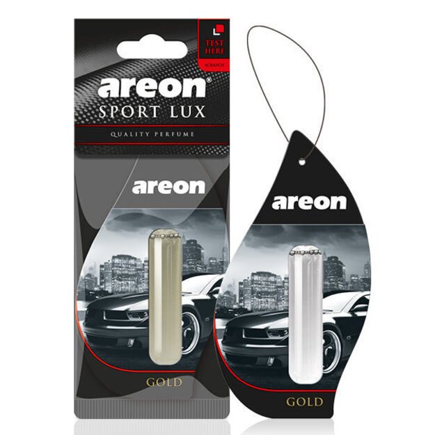 AREON Liquid Sport Lux - Gold oro gaiviklis, 5 ml  