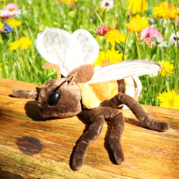 Pliušinė bitė 20 cm EKOLOGIŠKA 6