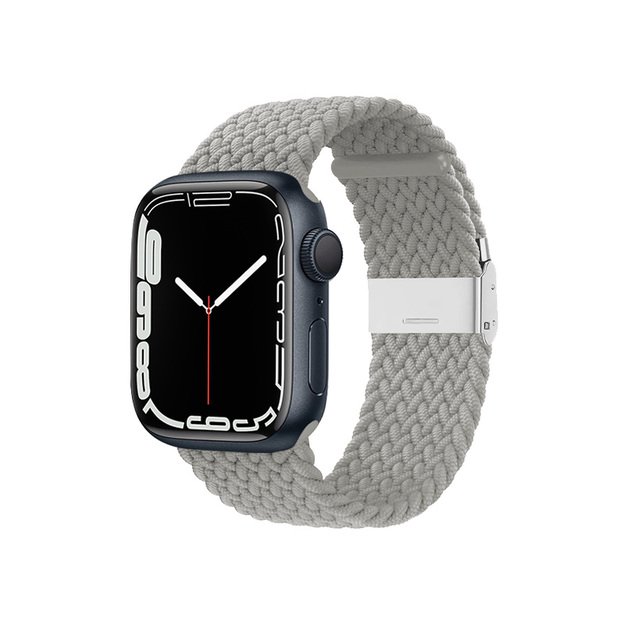 Crong bangų juosta, skirta Apple Watch 38/40/41mm (šviesiai pilka) 1