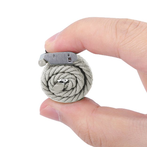 Crong bangų juosta, skirta Apple Watch 38/40/41mm (šviesiai pilka) 3