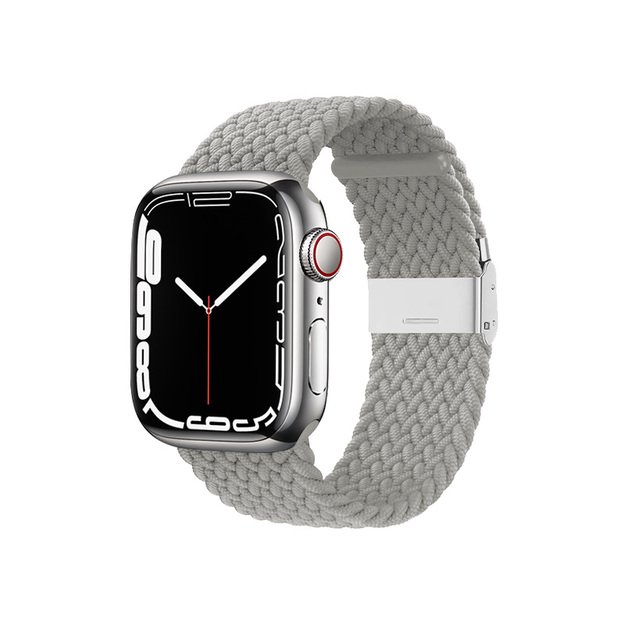 Crong bangų juosta, skirta Apple Watch 38/40/41mm (šviesiai pilka) 18