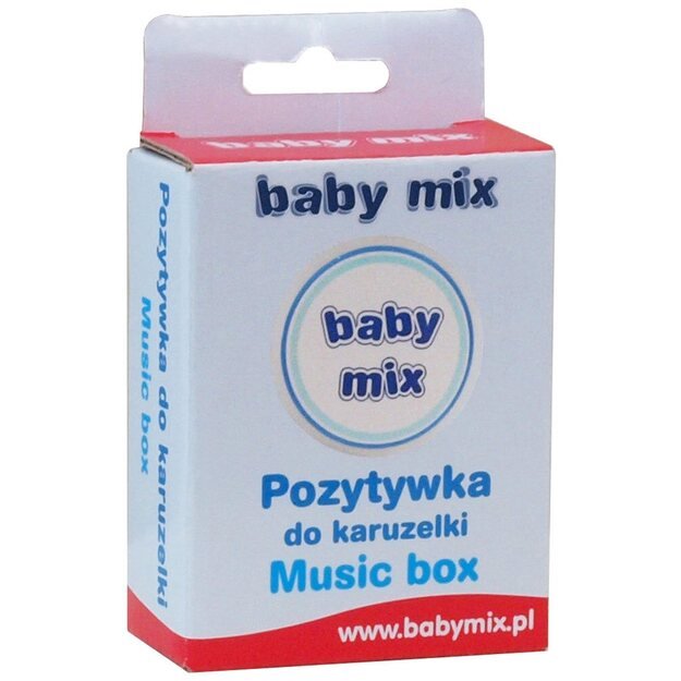 Žaislinė mašinėlė karuselei virš lovelės Baby Mix