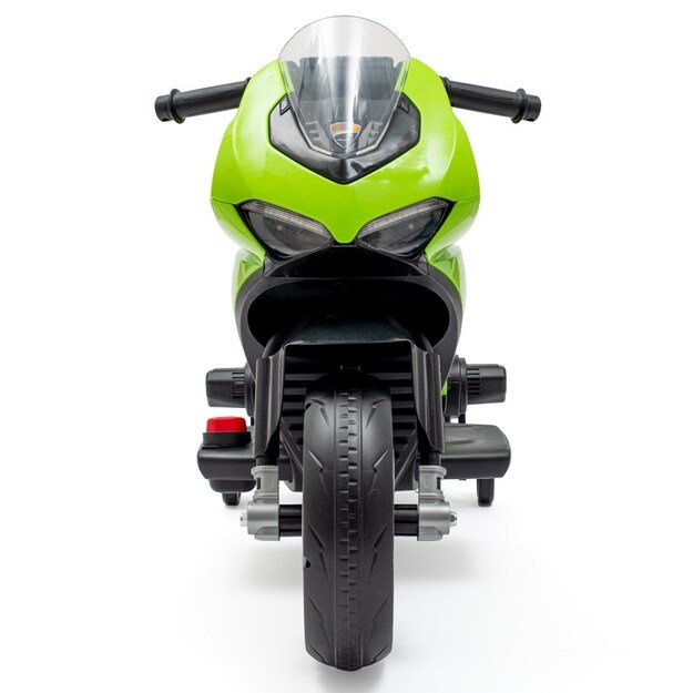 Vaikiškas elektrinis motociklas Baby Mix Supersport žalias 4