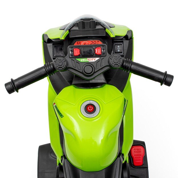 Vaikiškas elektrinis motociklas Baby Mix Supersport žalias 3