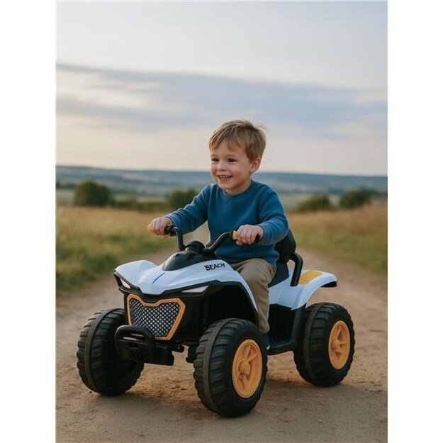 Elektrinis keturratis Strong 4x4 Baby Mix geltona