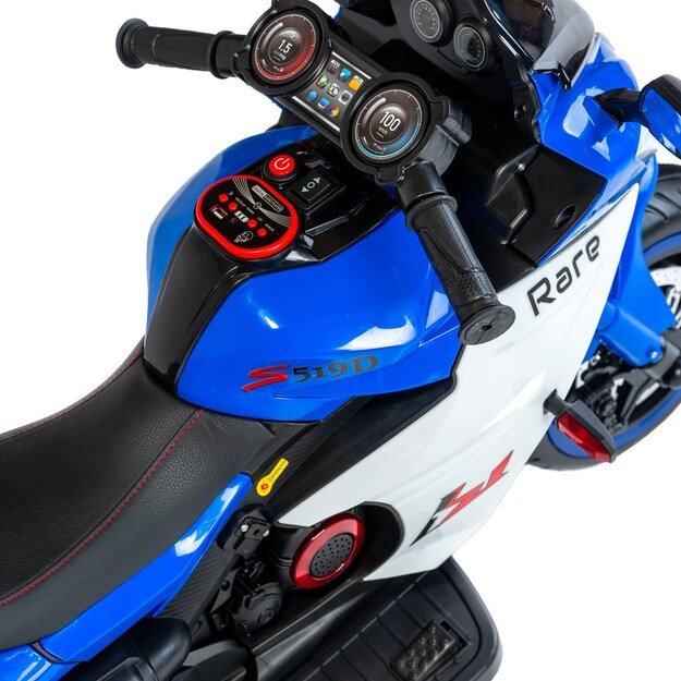 Vaikiškas elektrinis motociklas Baby Mix Rare mėlynas