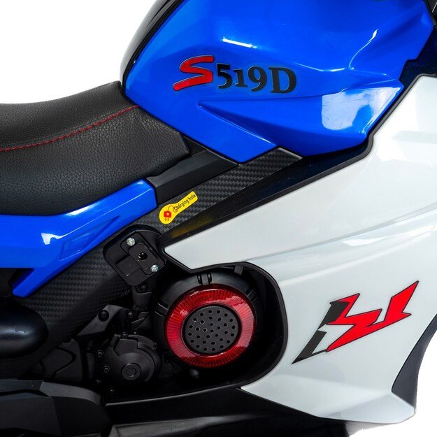 Vaikiškas elektrinis motociklas Baby Mix Rare mėlynas
