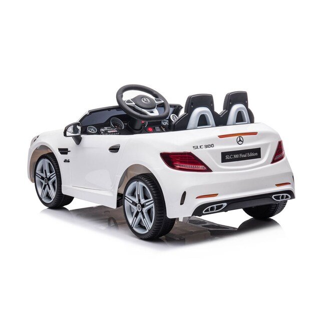 Elektrinis vaikiškas automobilis Milly Mally Mercedes-Benz SLC White