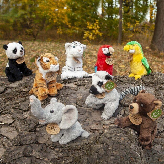 Plush exotic mix asst. 15cm ECO-FRIENDLY 4