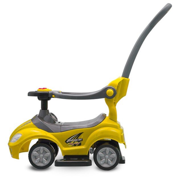 Baby Mix Mega Car geltonas 3in1 Baby Mix Mega Car