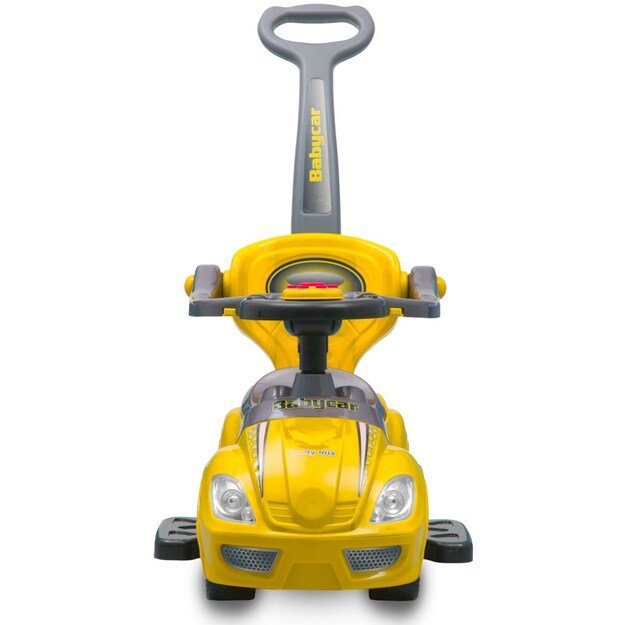 Baby Mix Mega Car geltonas 3in1 Baby Mix Mega Car