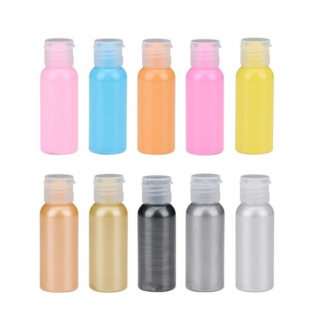 Artico - Neoninių / metalinių akrilinių dažų rinkinys tūbelėse 30 ml 2