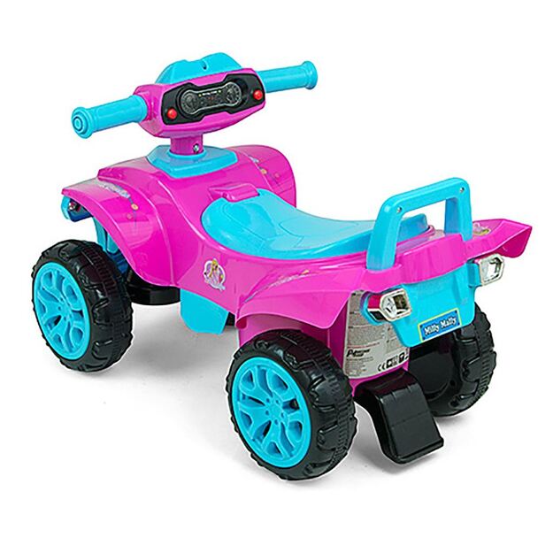 Baby Bouncer su Sound Quad Bike Milly Mally Monster Pink