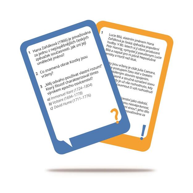 Žaidimo kišeninė viktorina Bendrosios žinios 2