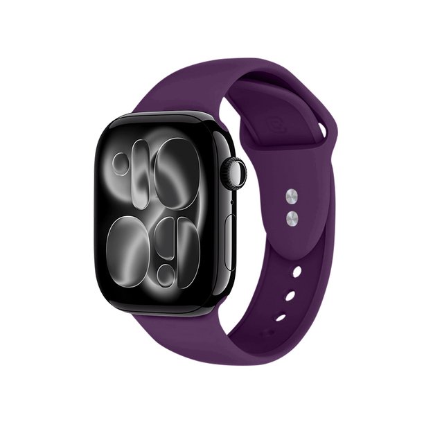 Crong Liquid – dirželis, skirtas Apple Watch 44/45/46/49 mm (slyva) 14