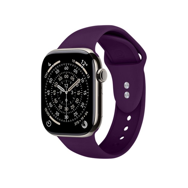 Crong Liquid – dirželis, skirtas Apple Watch 44/45/46/49 mm (slyva) 15