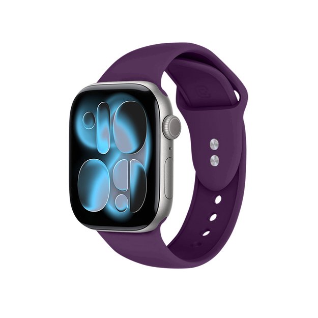 Crong Liquid – dirželis, skirtas Apple Watch 44/45/46/49 mm (slyva) 5