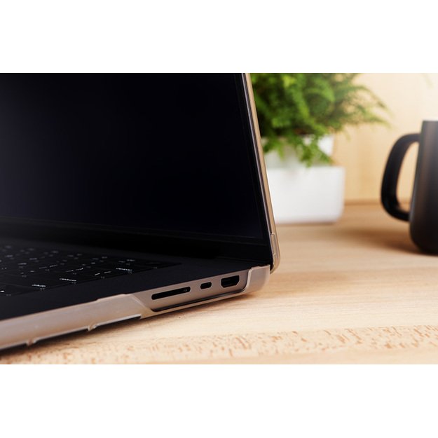 „Moshi iGlaze“ – „Hardshell“ dėklas, skirtas „MacBook Pro 16“ (M4/M3/M2/M1/2024-2021) (Stealth Clear) 15
