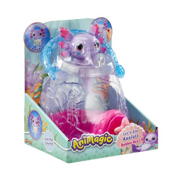 ANIMAGIC Švytintis aksolotlis akvariume 2