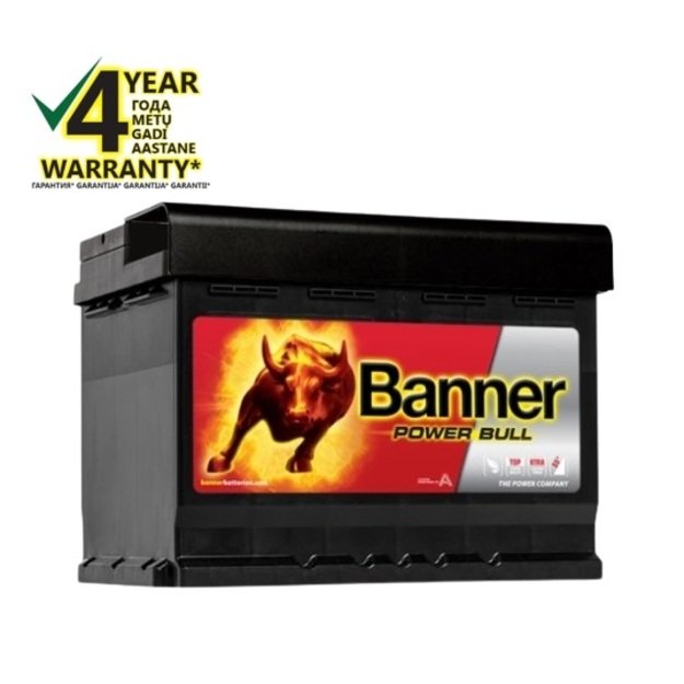 Banner 63Ah 620A 12V Power PRO akumuliatorius 241x175x190mm  