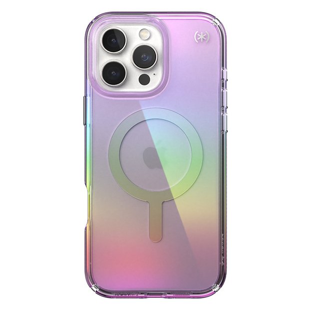 Speck Presidio2 Lux MagSafe – dėklas, skirtas iPhone 16 Pro Max (nuostabiai violetinė / skaidrus) 9