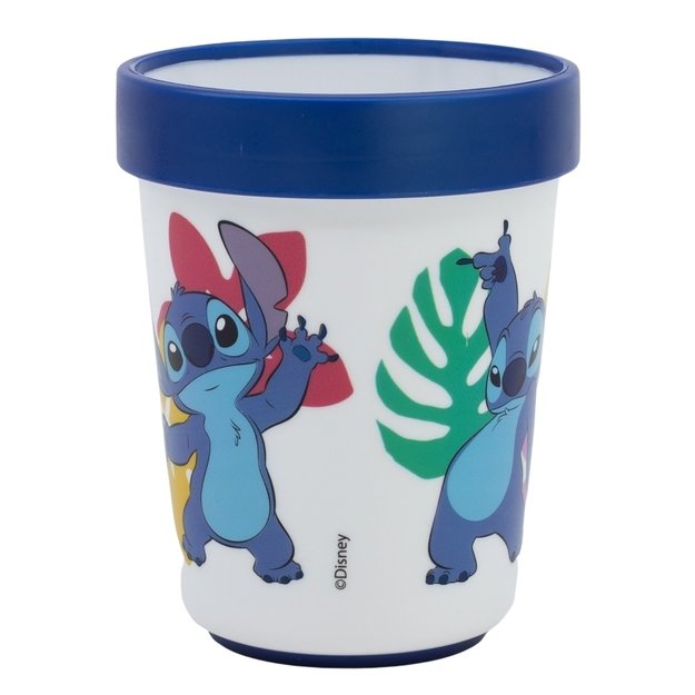 Disney Stitch - Neslystantis mikrobangų puodelis 260 ml