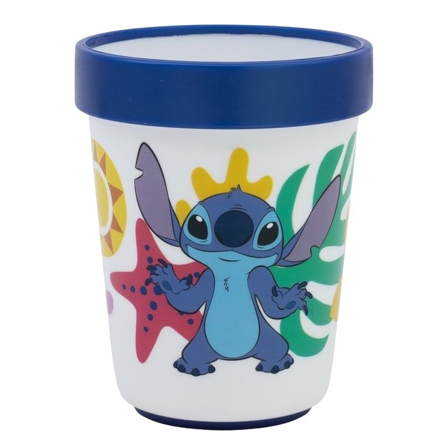 Disney Stitch - Neslystantis mikrobangų puodelis 260 ml