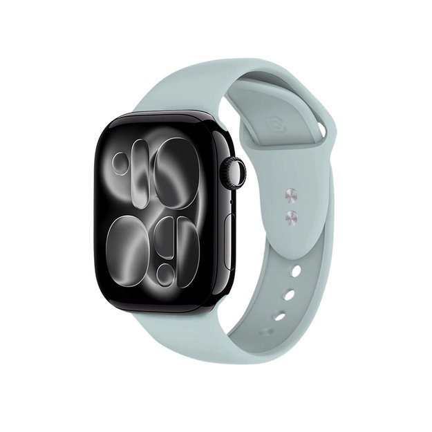 Crong skysta juostelė, skirta Apple Watch 42/44/45/49 mm (mėtinė žalia) 25