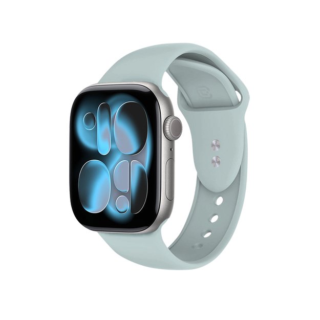Crong skysta juostelė, skirta Apple Watch 42/44/45/49 mm (mėtinė žalia) 29
