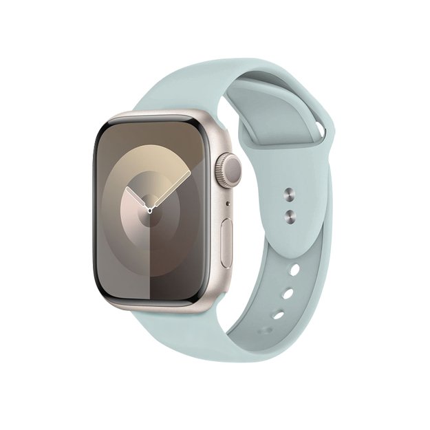 Crong skysta juostelė, skirta Apple Watch 42/44/45/49 mm (mėtinė žalia)