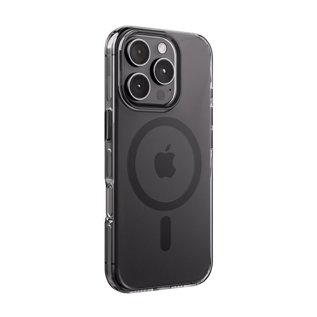 Crong Clear MAG Pro – dėklas iPhone 16 Pro MagSafe (juodas) 4