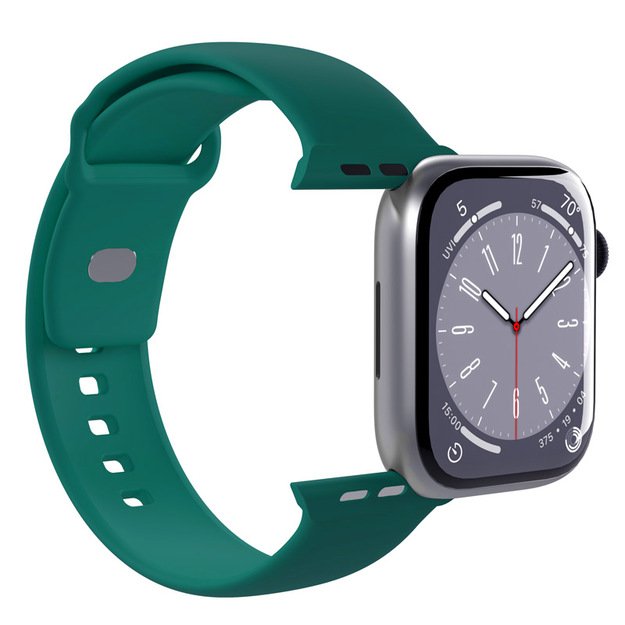 PURO ICON – elastingas dirželis, skirtas Apple Watch 42/44/45/49 mm (S/M & M/L) (Jade) 3