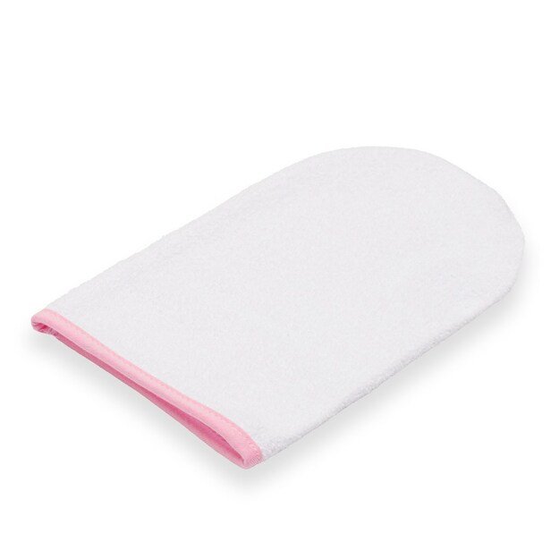 Kiltinis rankšluostis kūdikiui su gobtuvu New Baby BASIC 100x100 balta-rožinė