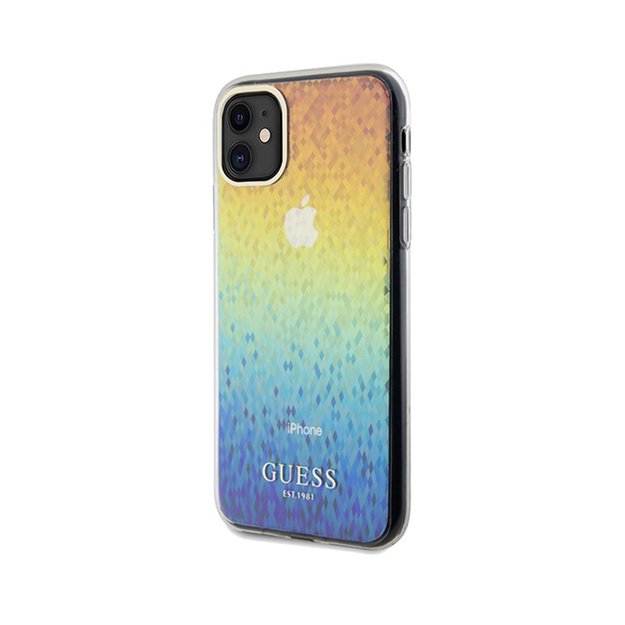 „Guess IML Faceted Mirror Disco Iridescent“ – „iPhone 11“ dėklas („Iridescent“)