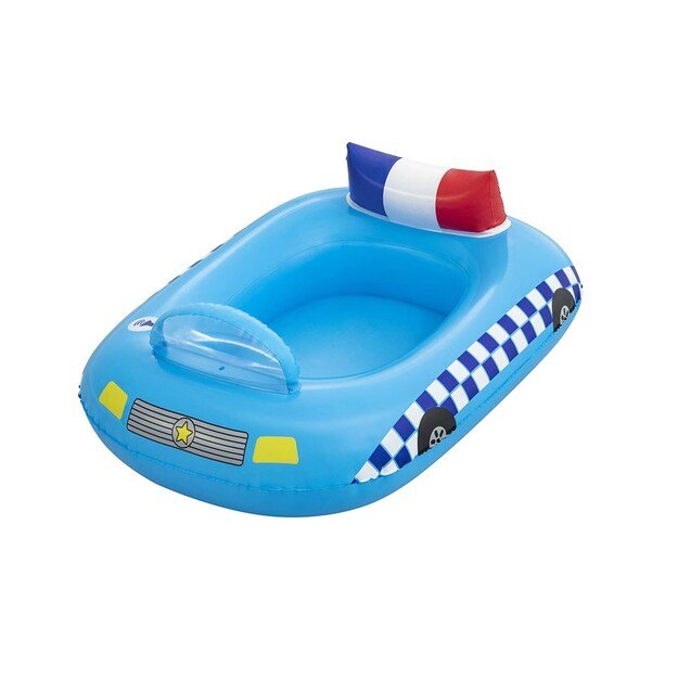 Vaikiška pripučiama valtis su garsu Bestway Police 97x74 cm