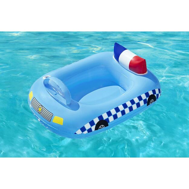 Vaikiška pripučiama valtis su garsu Bestway Police 97x74 cm