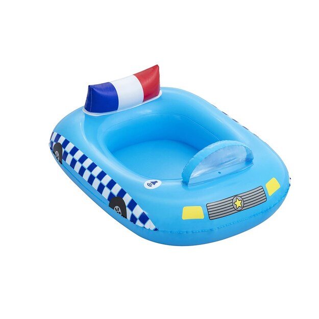 Vaikiška pripučiama valtis su garsu Bestway Police 97x74 cm