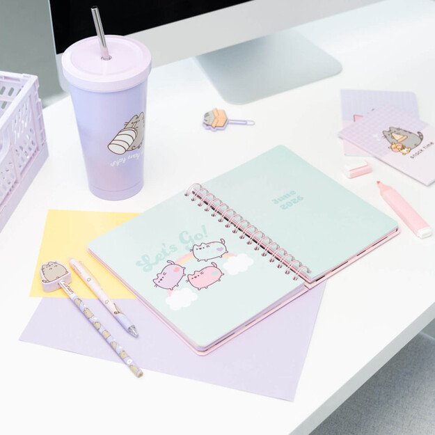 Pusheen - Savaitės planuotojas A5 2025/2026