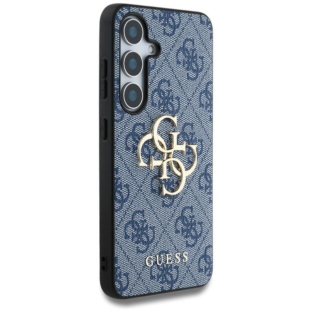 „Guess Big 4G Logo Classic“ dėklas, skirtas „Samsung Galaxy S25“ (mėlynas) 4