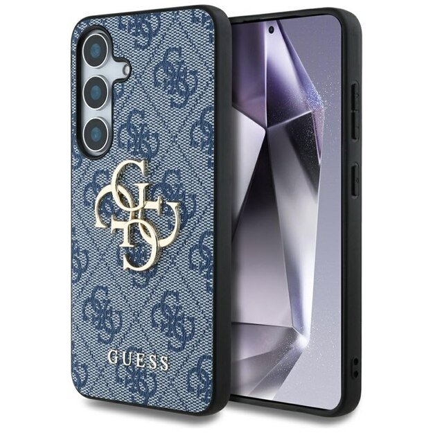 „Guess Big 4G Logo Classic“ dėklas, skirtas „Samsung Galaxy S25“ (mėlynas) 7