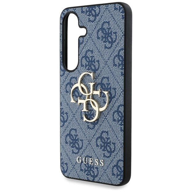 „Guess Big 4G Logo Classic“ dėklas, skirtas „Samsung Galaxy S25“ (mėlynas) 2