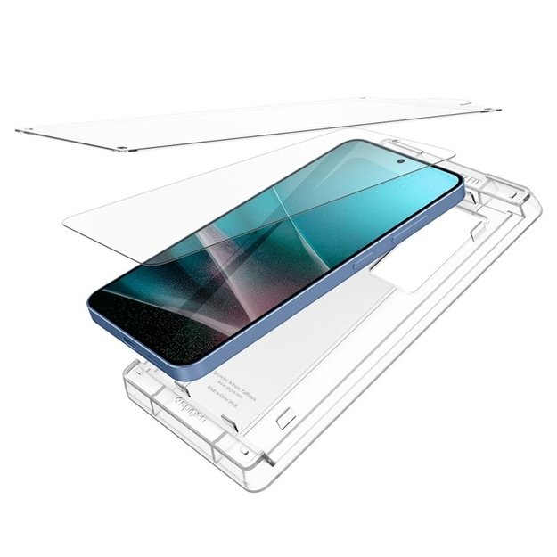 „Spigen Elite Shield EZ Fit HD“ – hidrogelio ekrano apsauga, skirta „Samsung Galaxy S25“ (skaidrus) 2