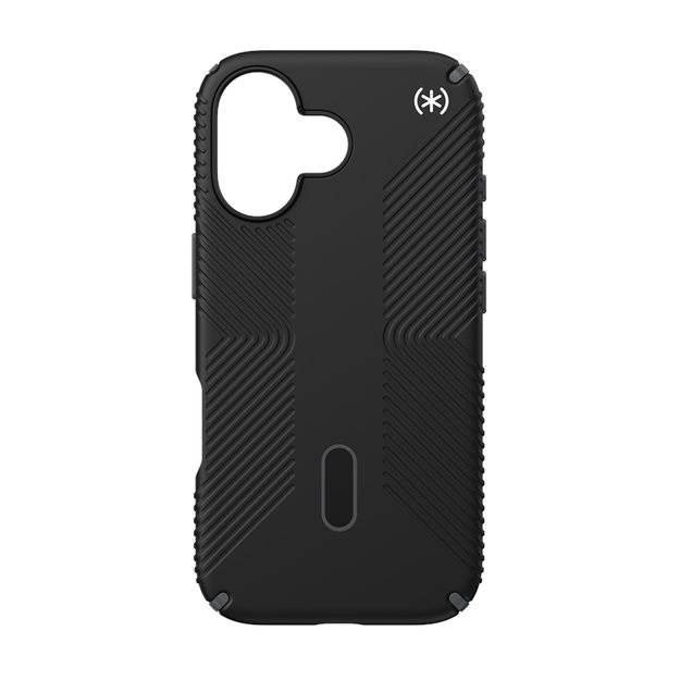 „Speck Presidio2 Grip ClickLock & MagSafe“ dėklas, skirtas „iPhone 17“ (juodas / pilkas / baltas) 15