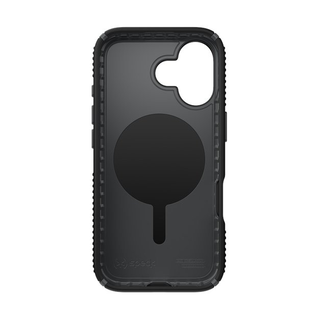 „Speck Presidio2 Grip ClickLock & MagSafe“ dėklas, skirtas „iPhone 17“ (juodas / pilkas / baltas) 10