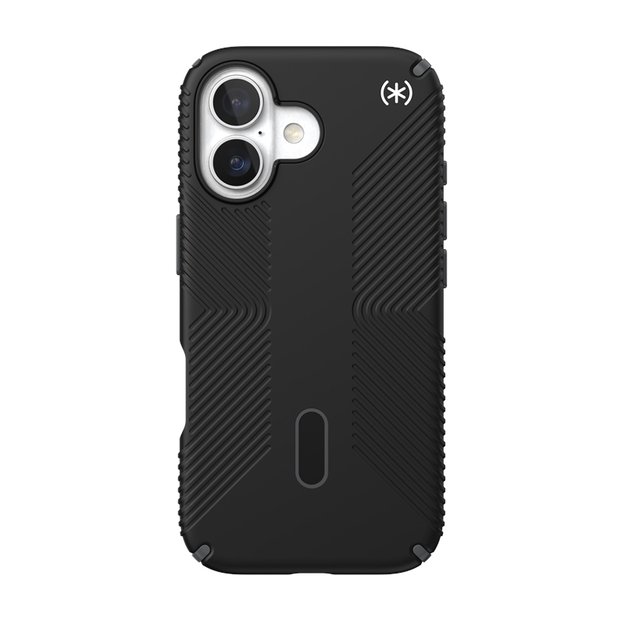 „Speck Presidio2 Grip ClickLock & MagSafe“ dėklas, skirtas „iPhone 17“ (juodas / pilkas / baltas) 12